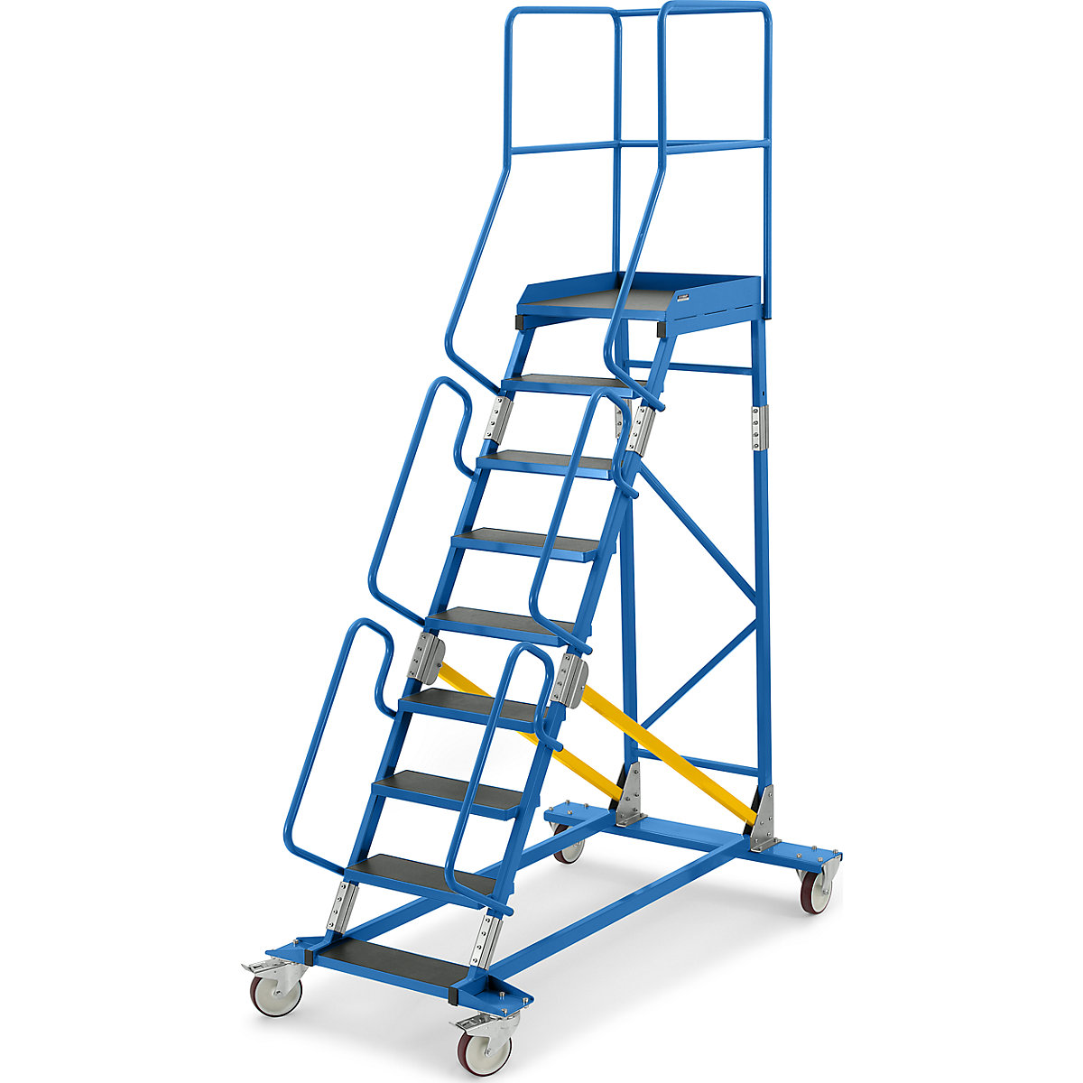 Scară mobilă cu podest – eurokraft pro (Imagine produs 2)-1
