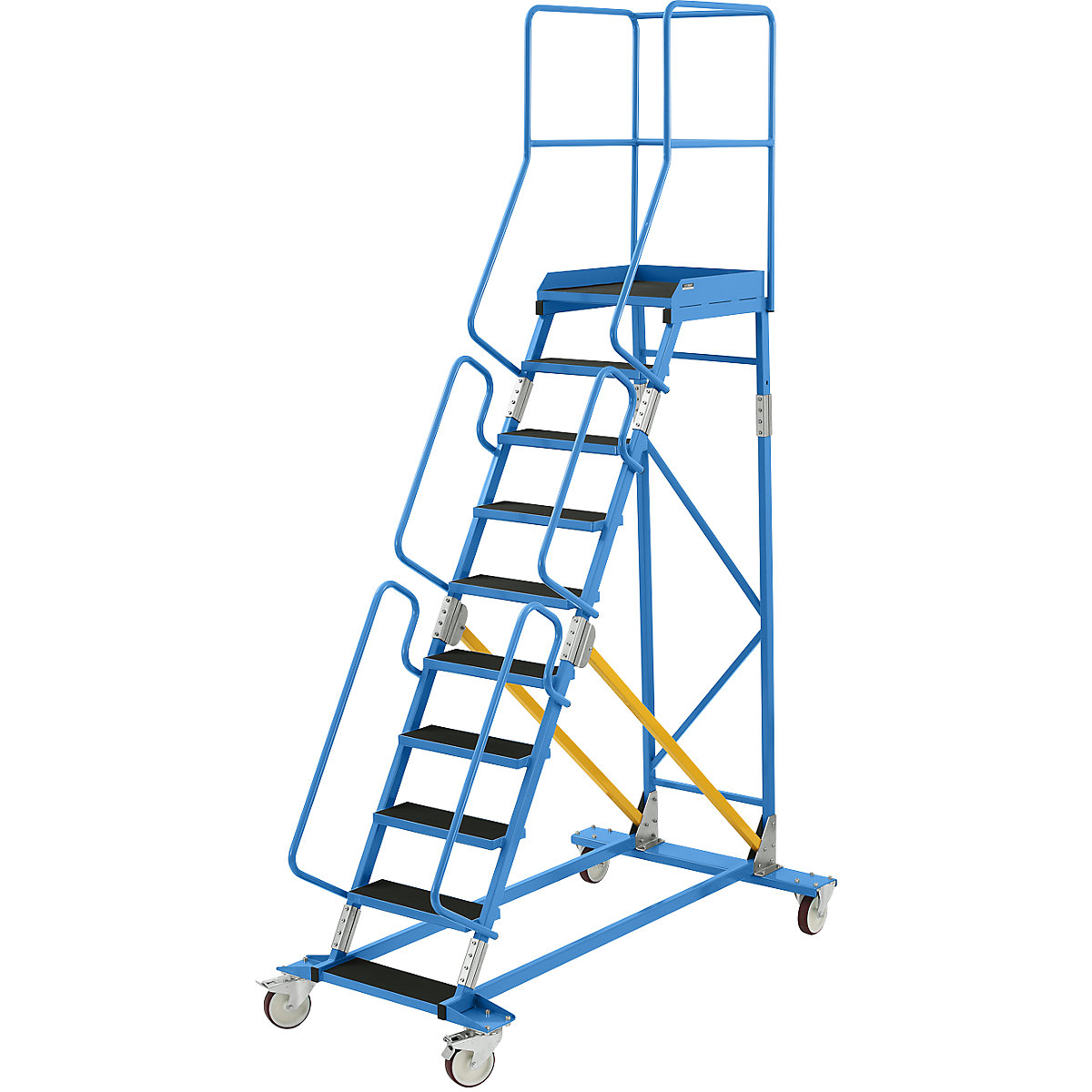 Scară mobilă cu podest – eurokraft pro (Imagine produs 2)-1