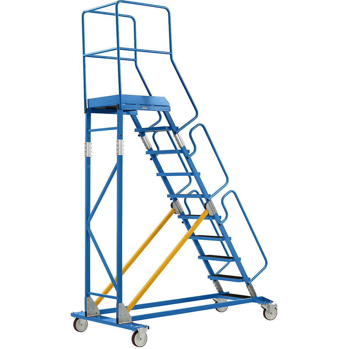 Scară mobilă cu podest – eurokraft pro (Imagine produs 3)-2