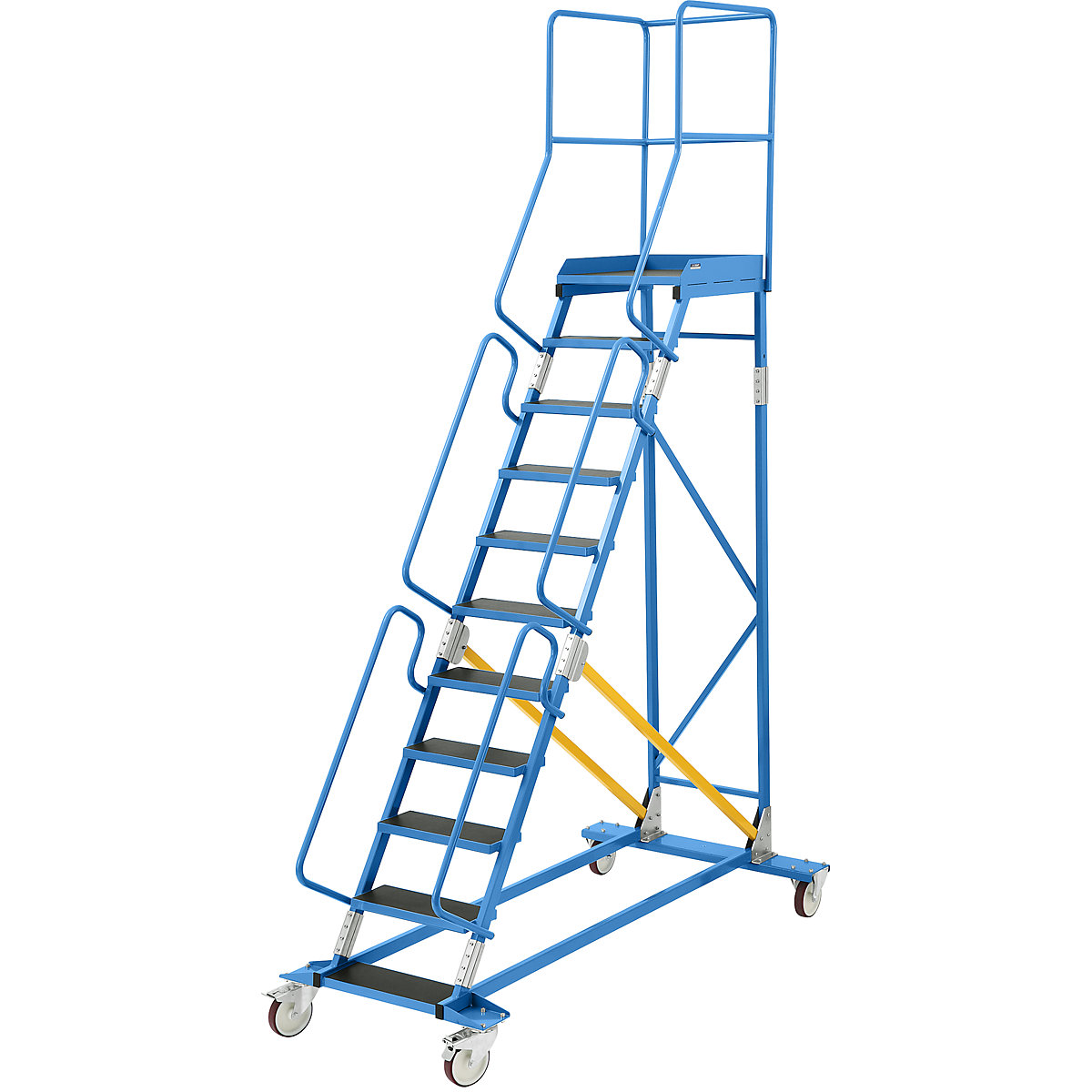 Scară mobilă cu podest – eurokraft pro (Imagine produs 2)-1