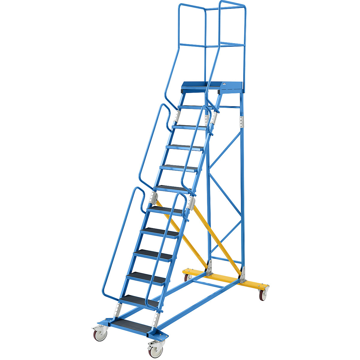 Scară mobilă cu podest – eurokraft pro (Imagine produs 2)-1