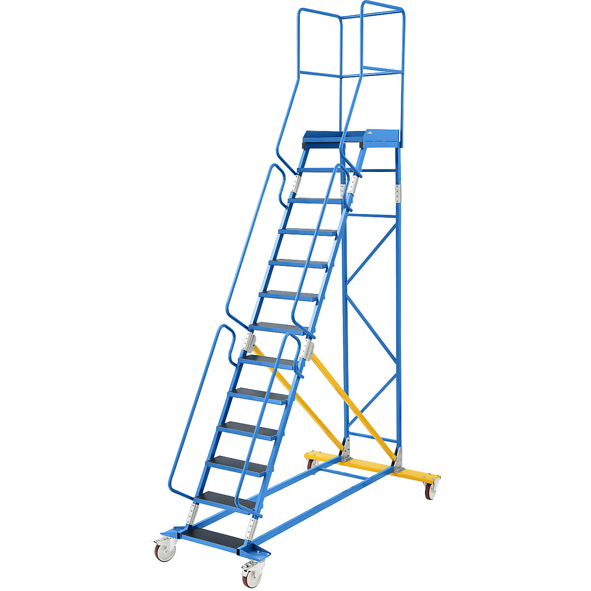 Scară mobilă cu podest – eurokraft pro (Imagine produs 2)-1