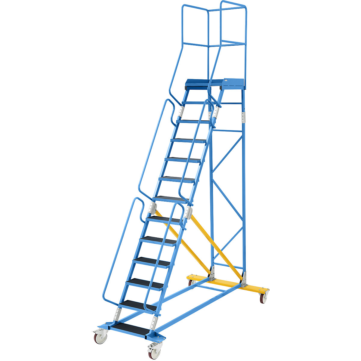 Scară mobilă cu podest – eurokraft pro (Imagine produs 2)-1