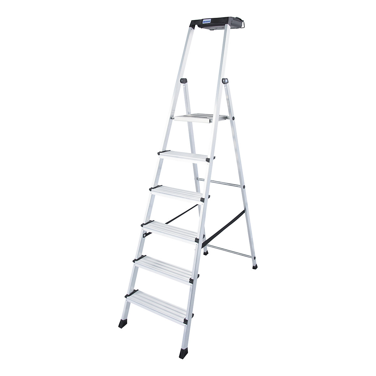 Scară dublă cu trepte, din aluminiu – KRAUSE