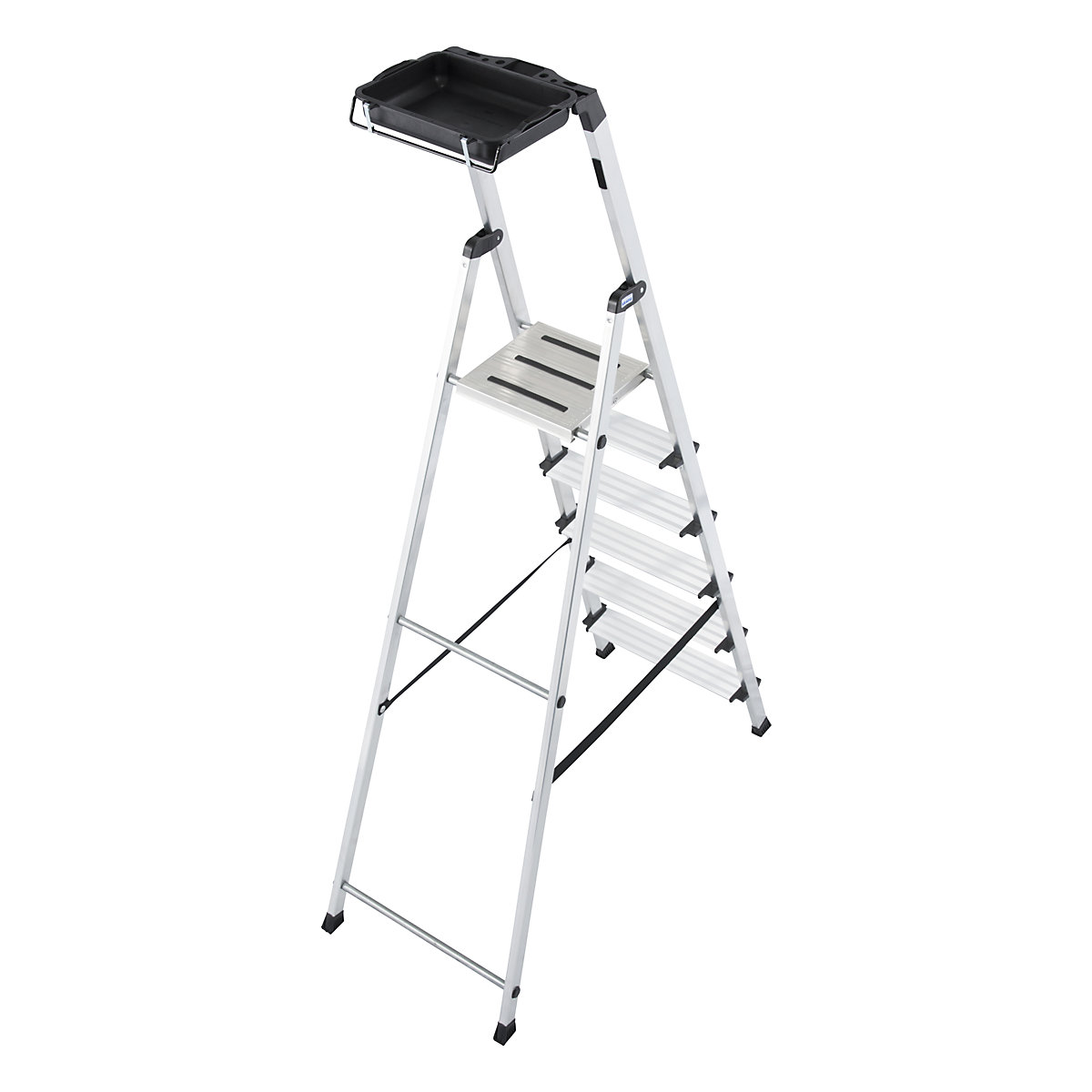 Scară dublă cu trepte, din aluminiu – KRAUSE (Imagine produs 3)-2