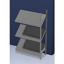 scaffale aggiuntivo, zincato