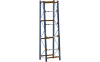 Scaffale per avvolgicavi, larghezza scomparti 950 mm, scaffale portante, inclinato