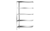 Scaffale in acciaio inox