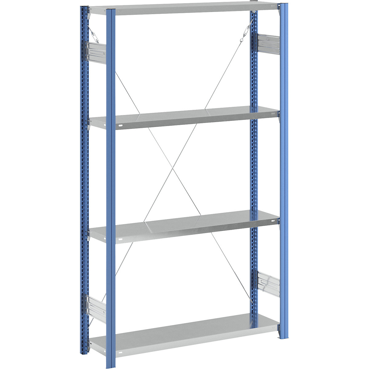 Scaffale a innesto a ripiani – eurokraft pro