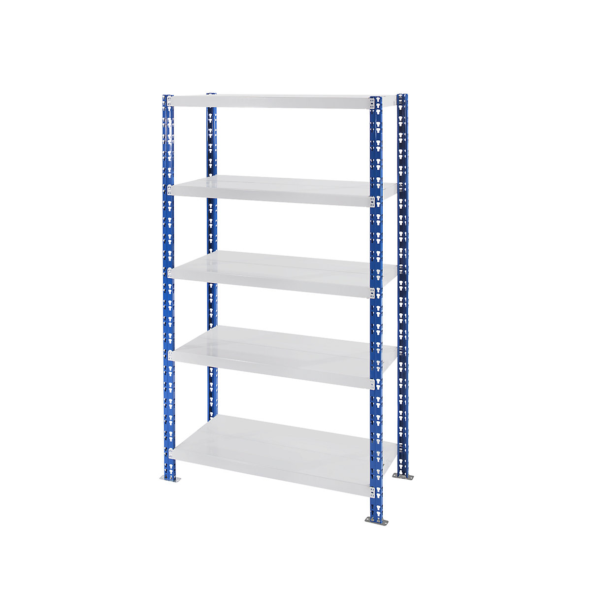 Scaffale a innesto universale, stabile – eurokraft basic (Foto prodotto 2)-1