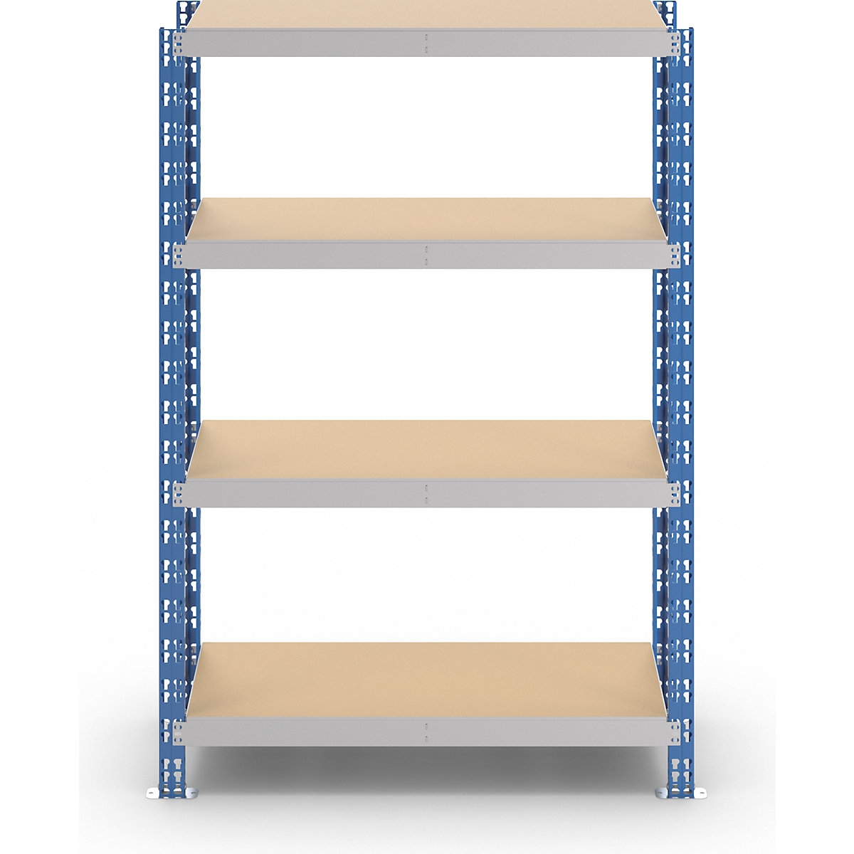 Scaffale a innesto universale, stabile – eurokraft basic (Foto prodotto 6)-5
