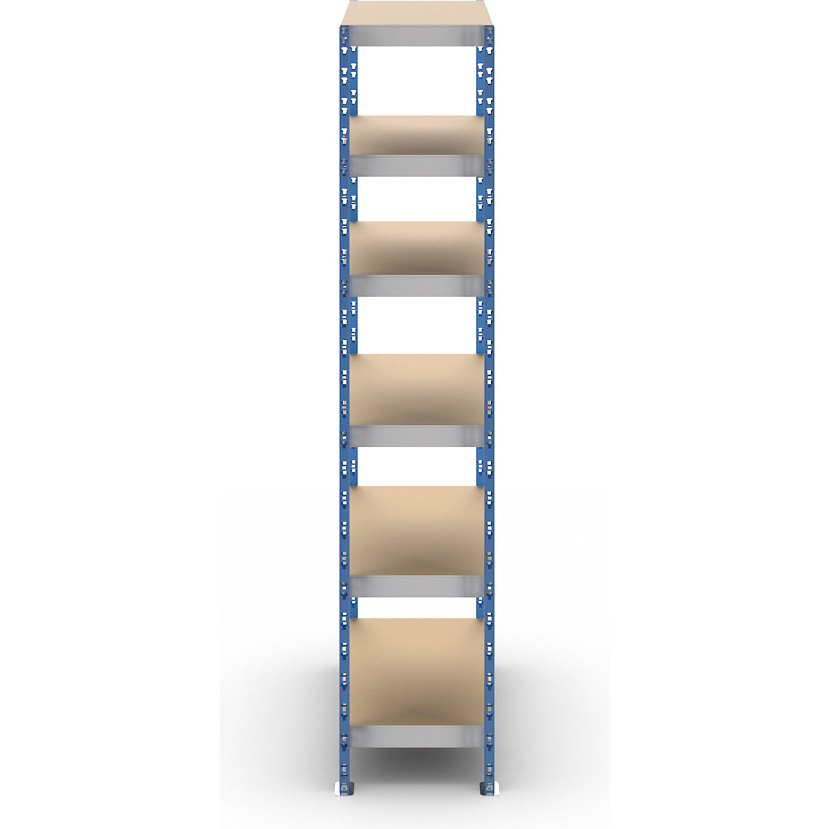 Scaffale a innesto universale, stabile – eurokraft basic (Foto prodotto 4)-3