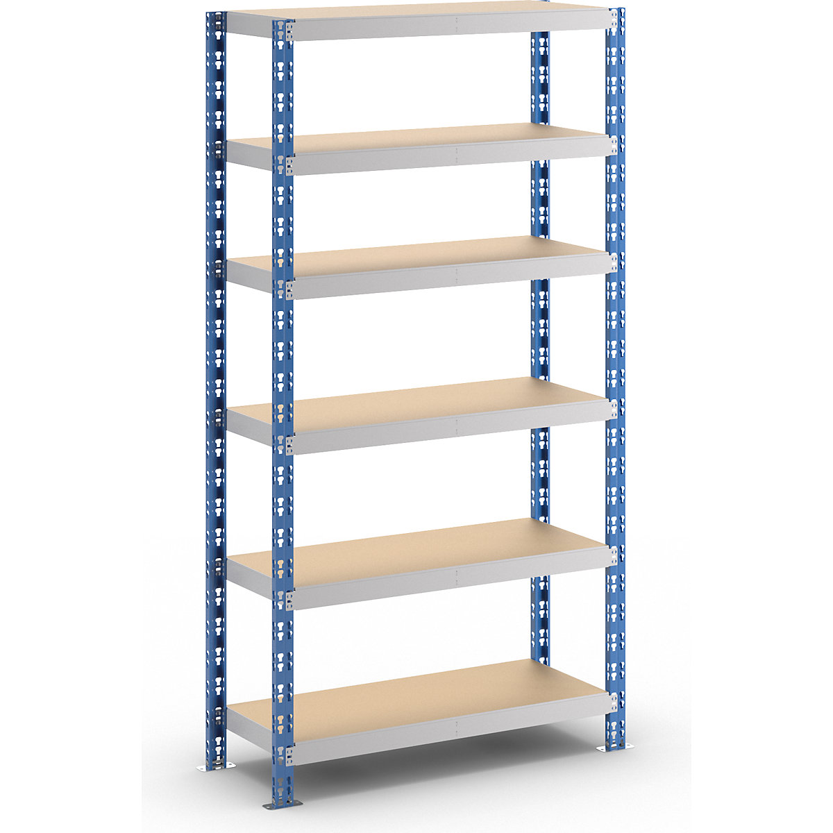 Scaffale a innesto universale, stabile – eurokraft basic