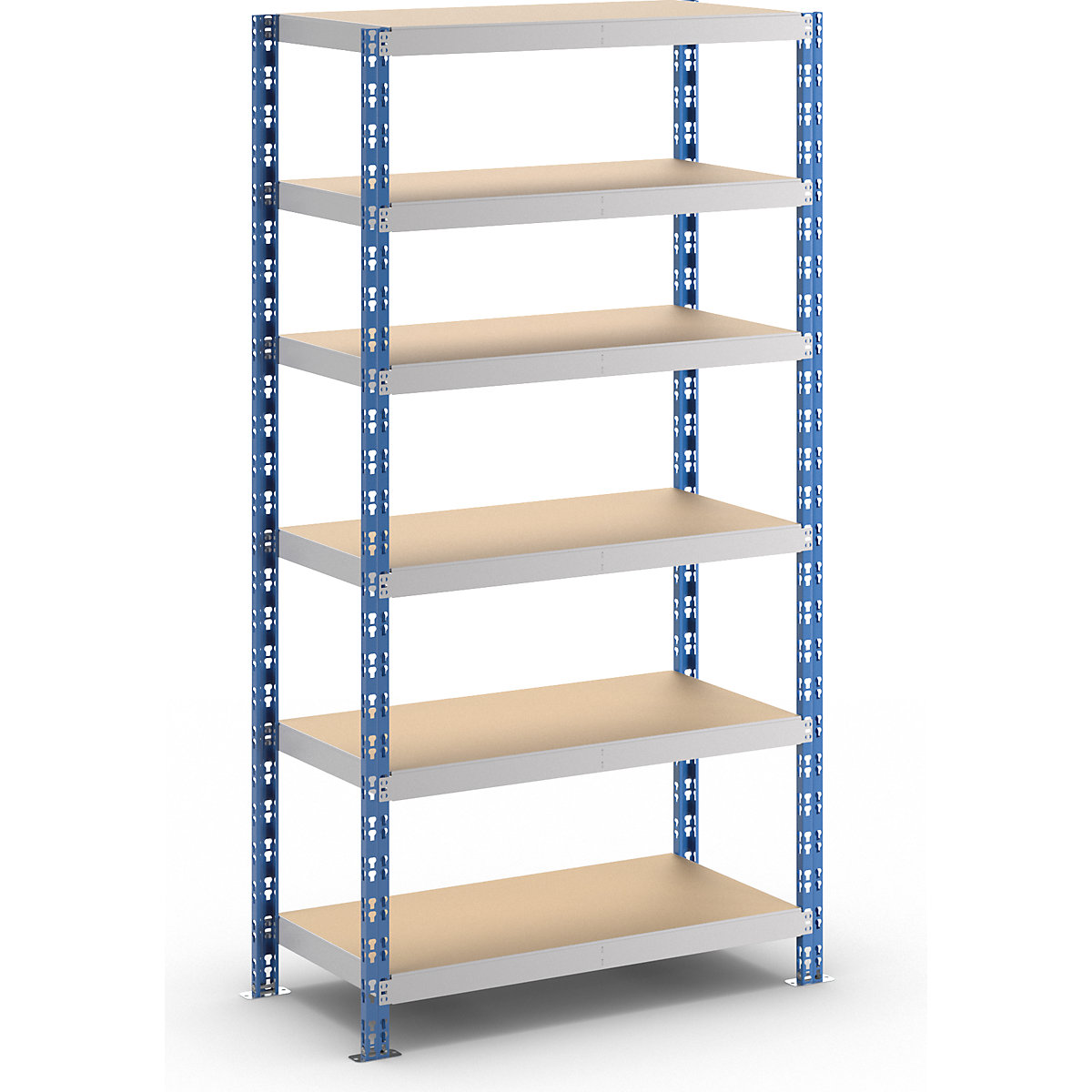 Scaffale a innesto universale, stabile – eurokraft basic