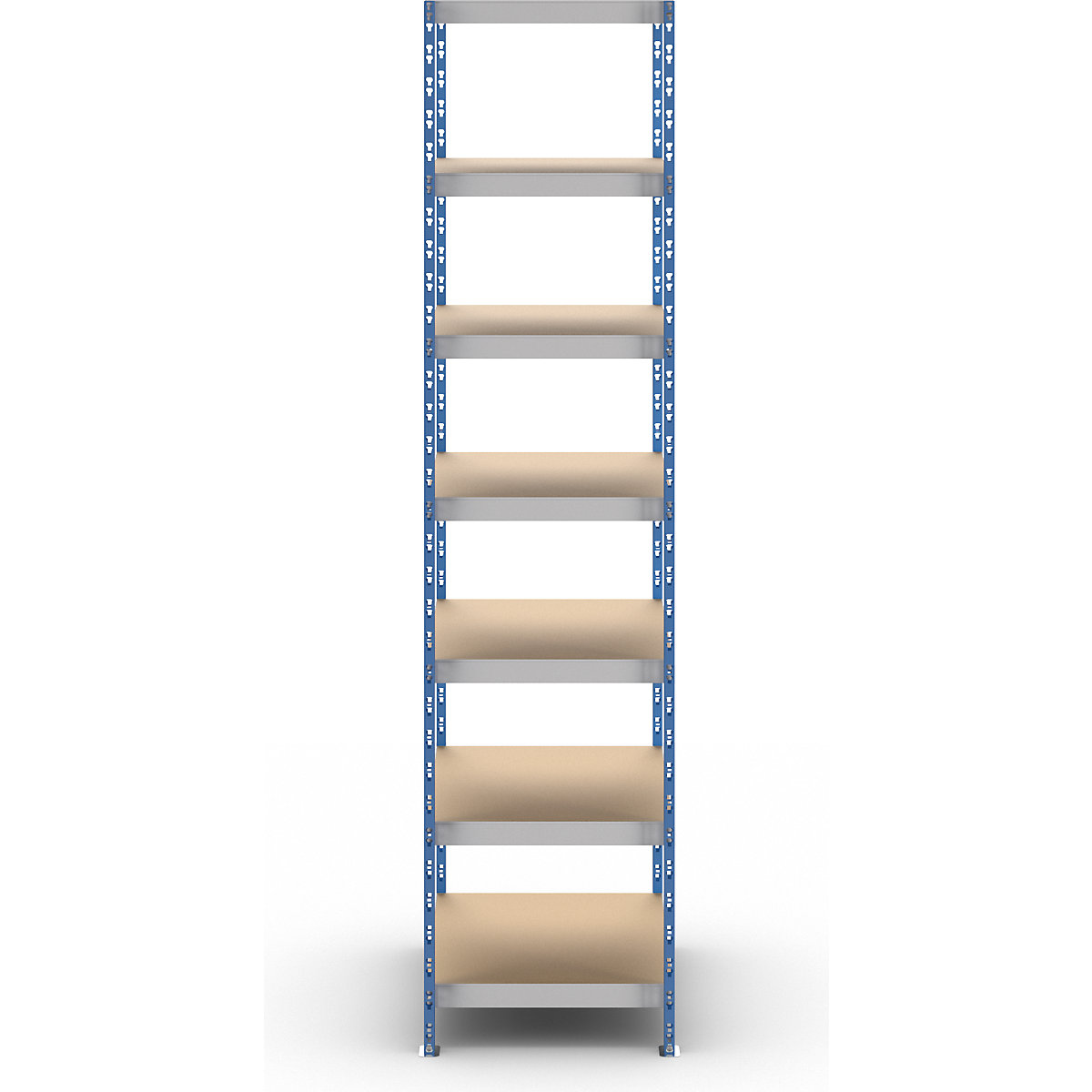 Scaffale a innesto universale, stabile – eurokraft basic (Foto prodotto 4)-3