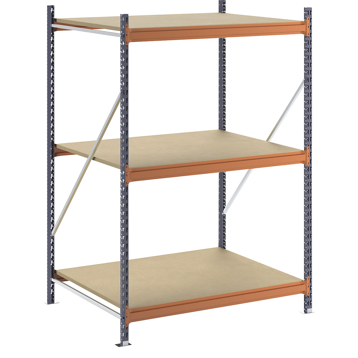 Scaffale a ripiani lunghi
