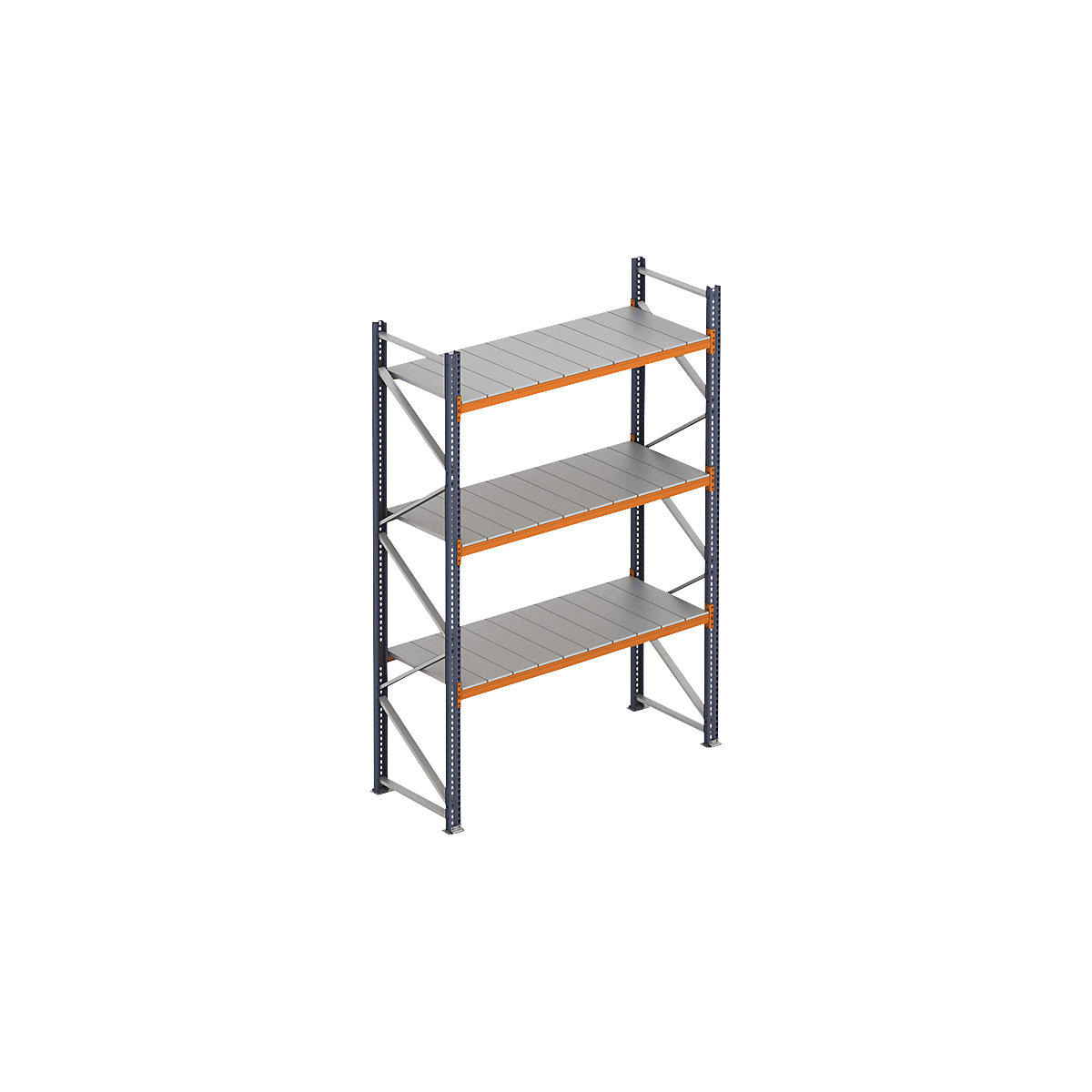 Scaffale a ripiani lunghi