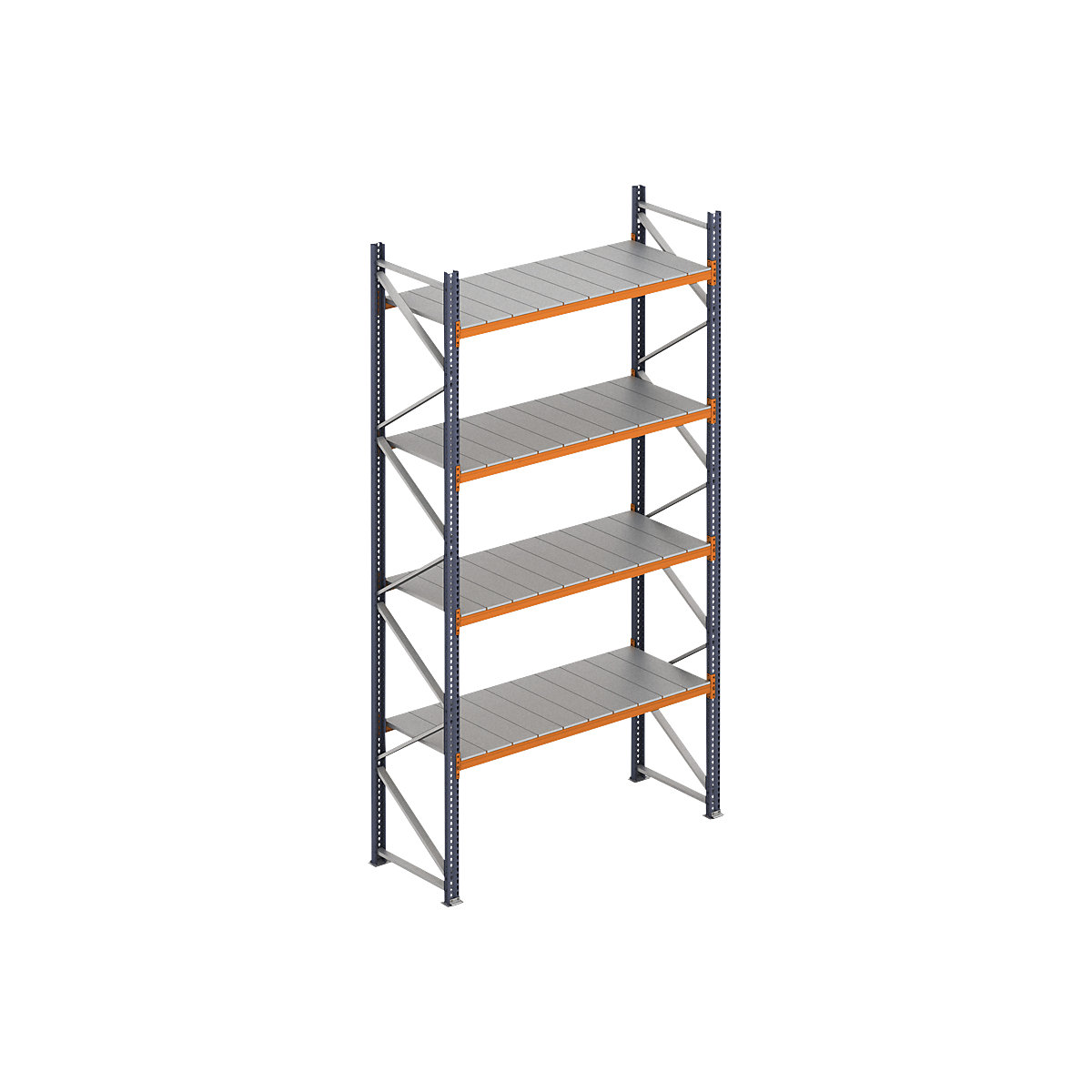 Scaffale a ripiani lunghi