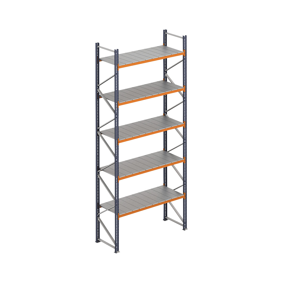Scaffale a ripiani lunghi