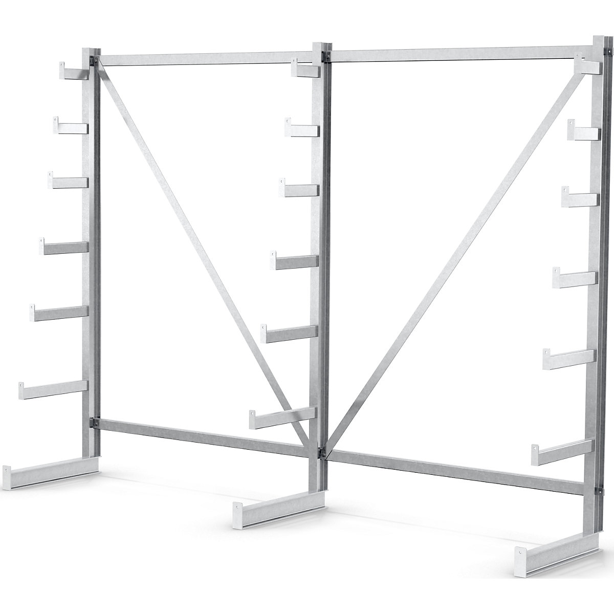 Scaffali A Sbalzo, Magazzinaggio Di Merci Lunghe - Foto 12