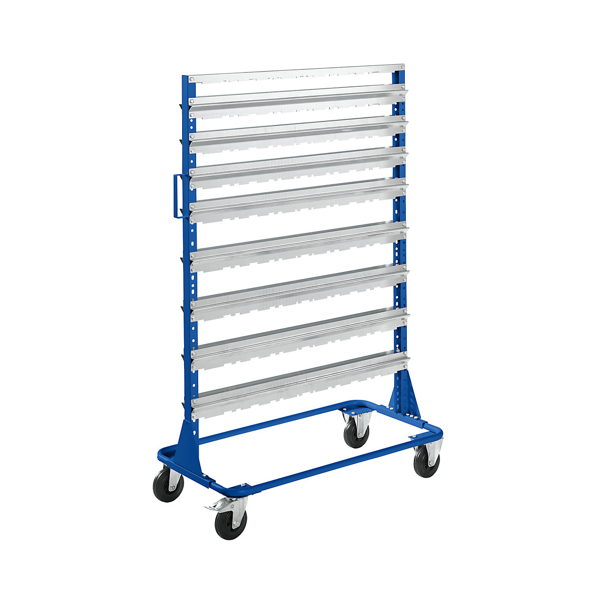Scaffale con rotelle, altezza 1588 mm