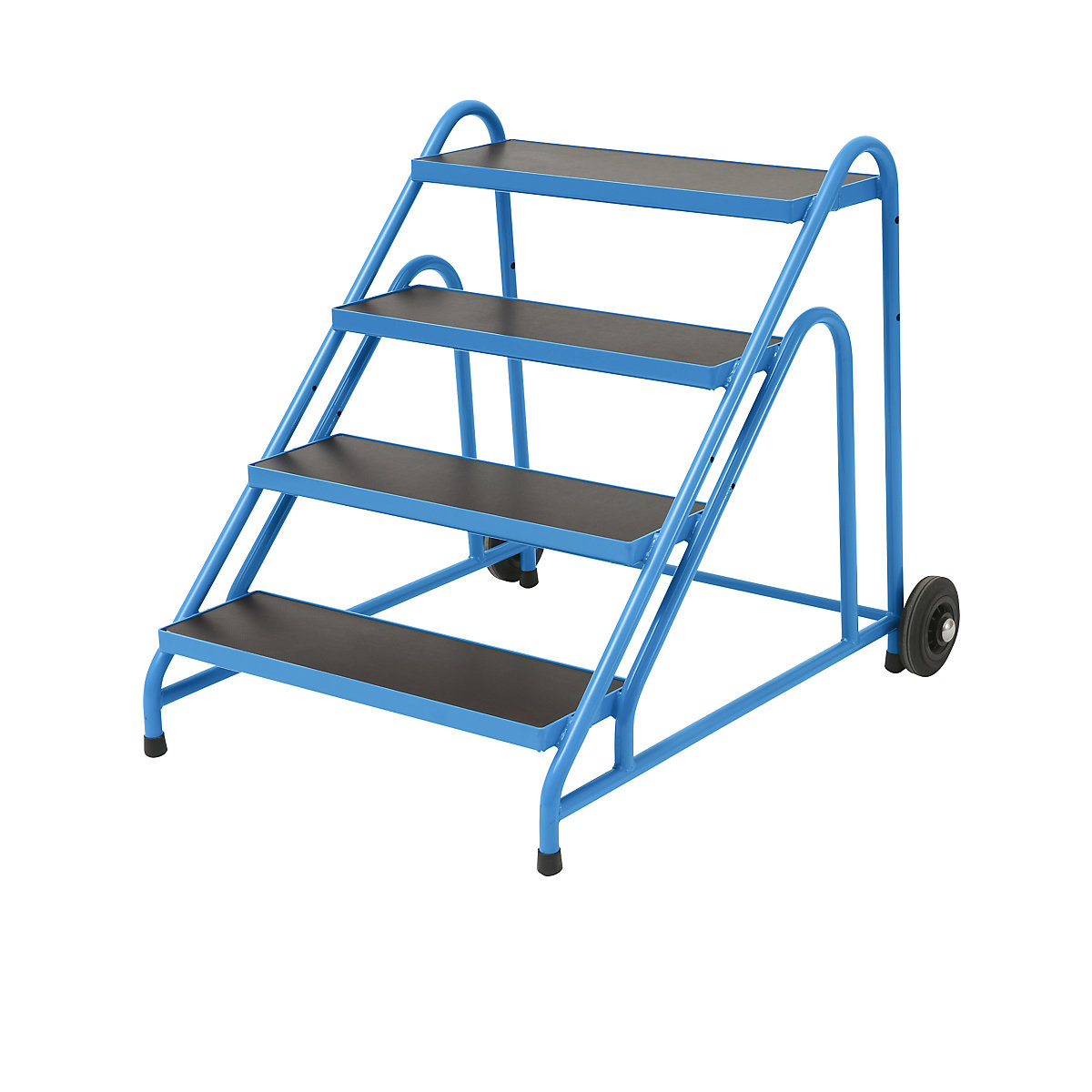 Scaletta per lavori di montaggio – eurokraft pro, gradini con pannello fenolico zigrinato, 4 gradini-20