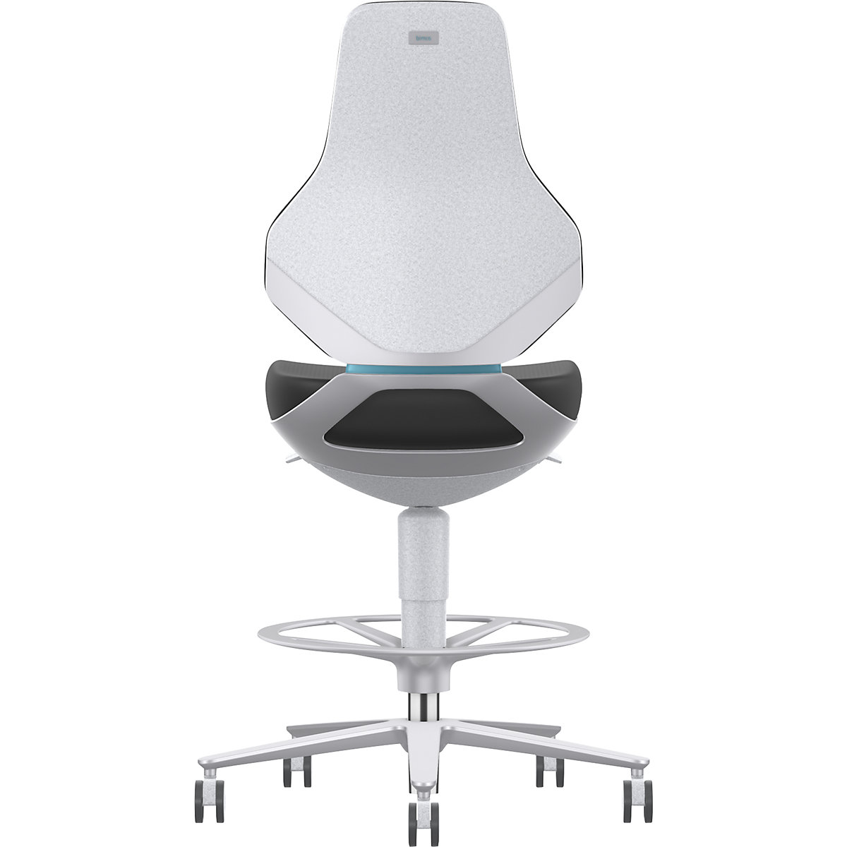 Scaun rotativ de lucru pentru cameră sterilă TEXON – bimos (Imagine produs 8)-7