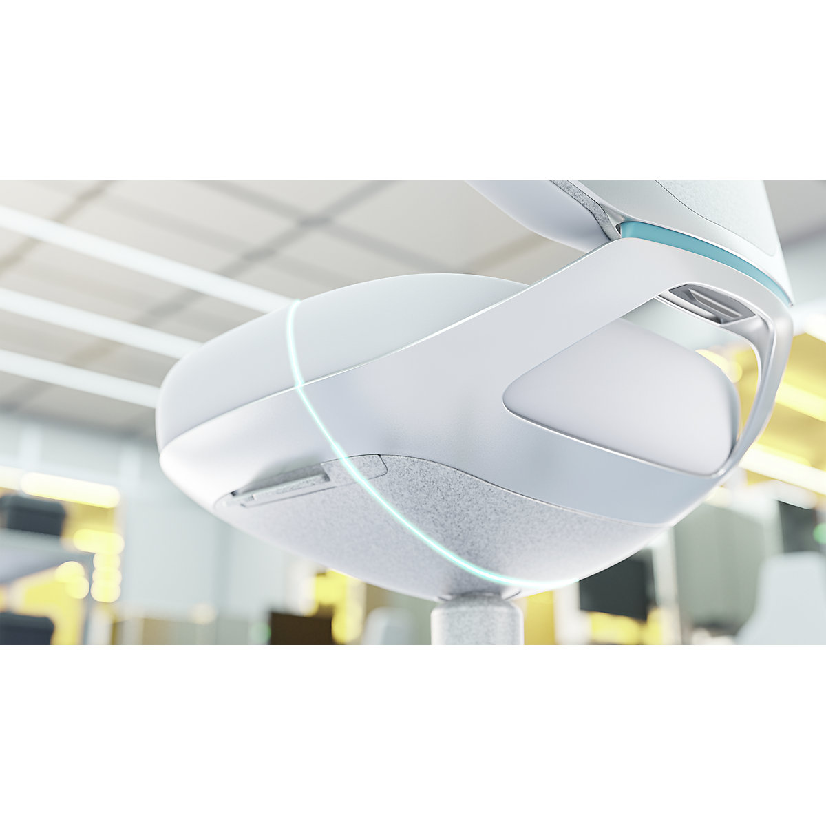 Scaun rotativ de lucru pentru cameră sterilă TEXON – bimos (Imagine produs 3)-2