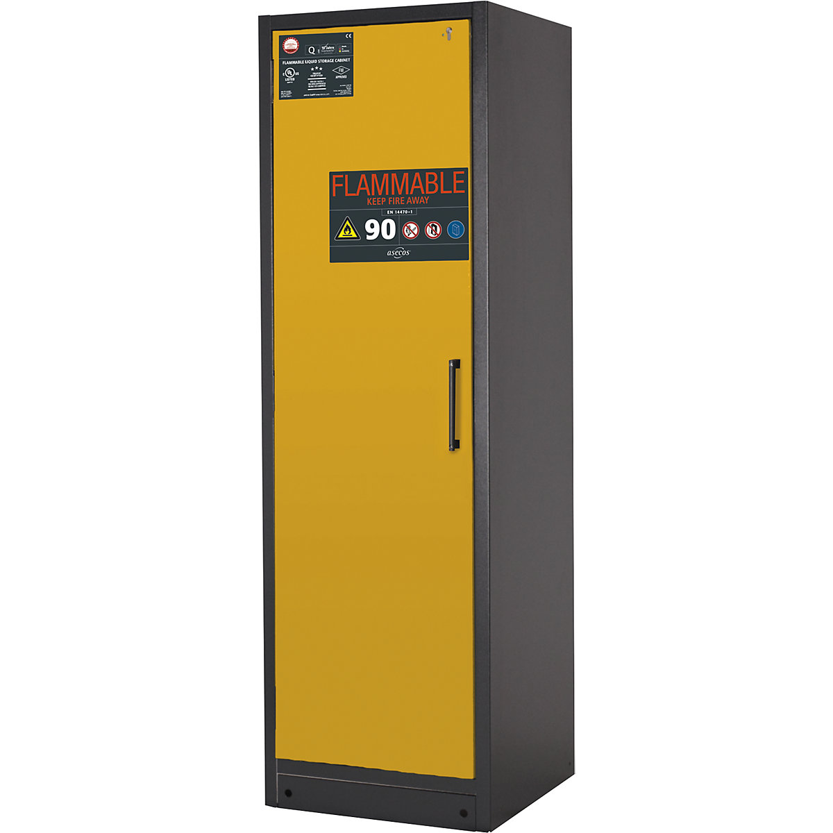 Feuerbeständiger Gefahrstoffschrank FM/UL/ULC/Typ 90 asecos (Produktabbildung 4)-3
