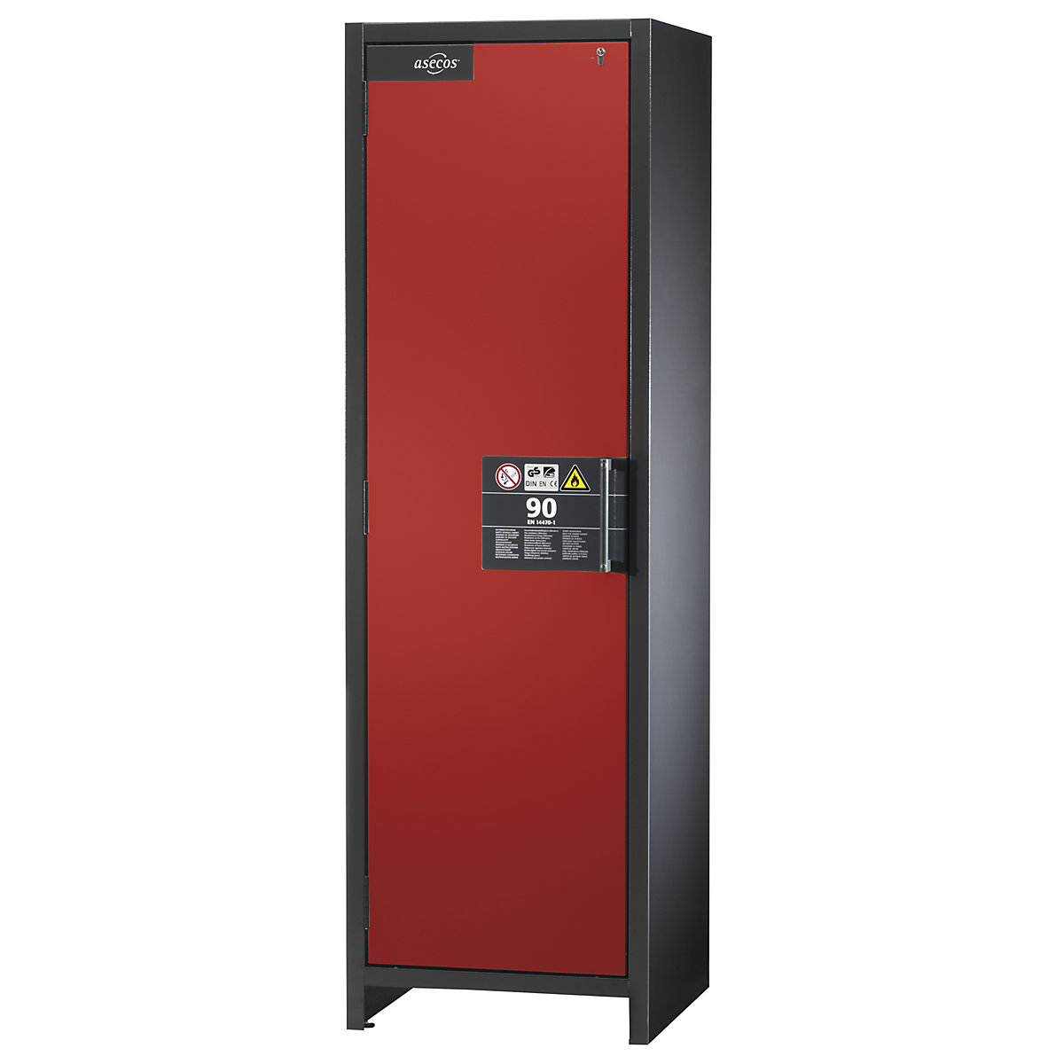 Feuerbeständiger Industrie-Gefahrstoffschrank Typ 90 asecos