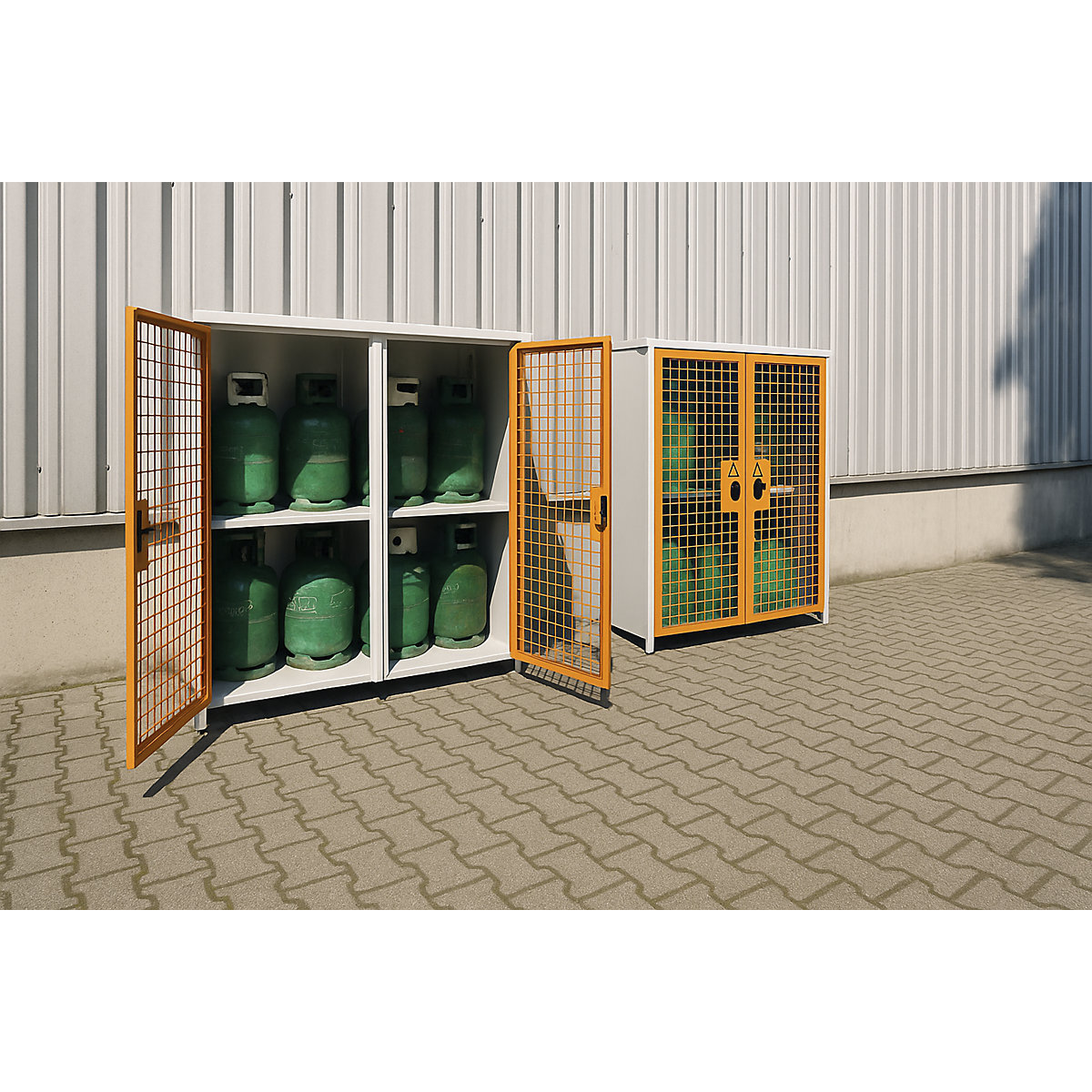 Gasflaschenschrank eurokraft basic (Produktabbildung 14)-13