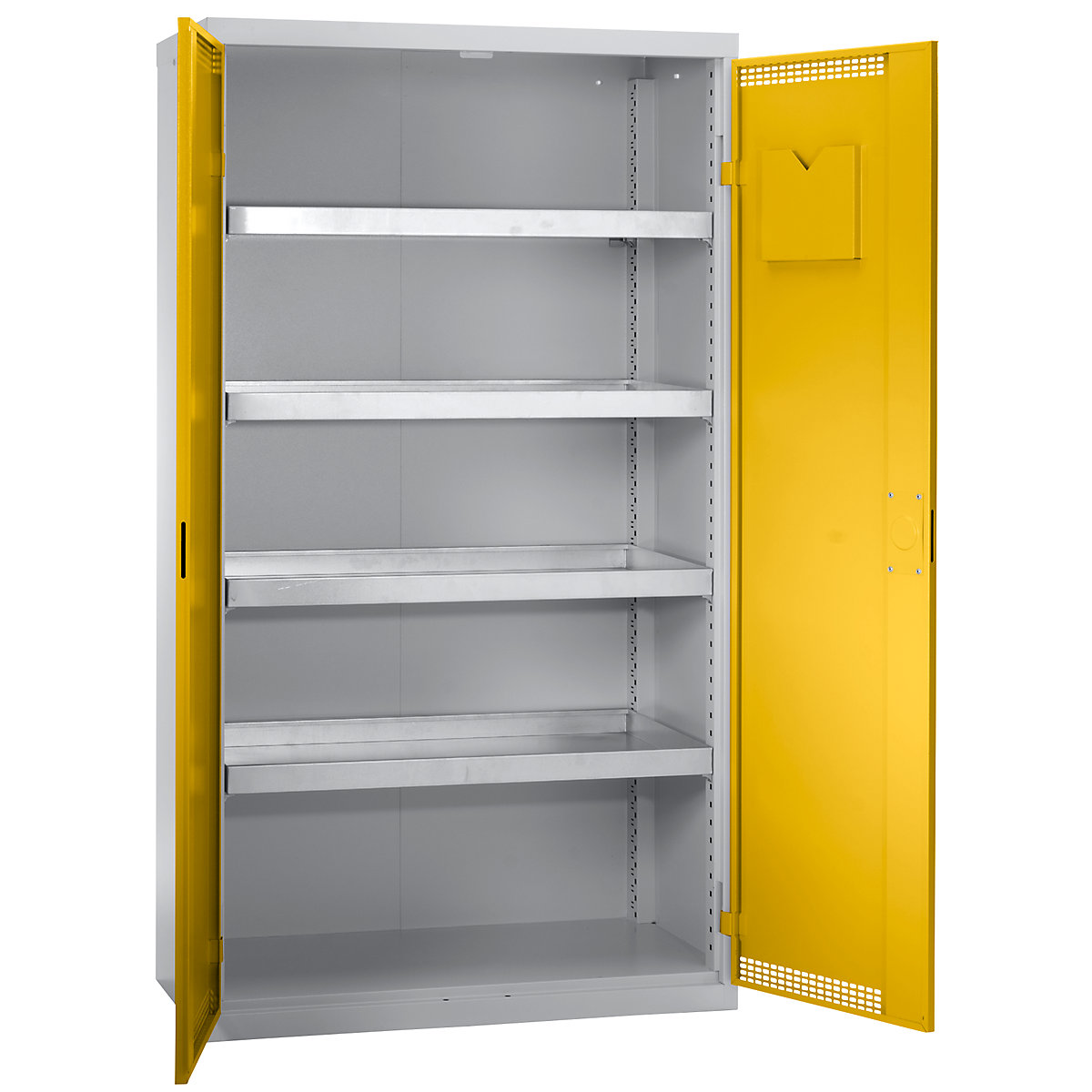 Umweltschrank mit Türlochung