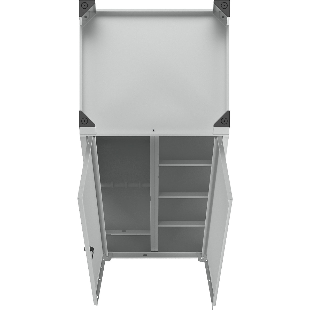 Mehrzweck-/Garderobenspind Bremen eurokraft pro (Produktabbildung 7)-6
