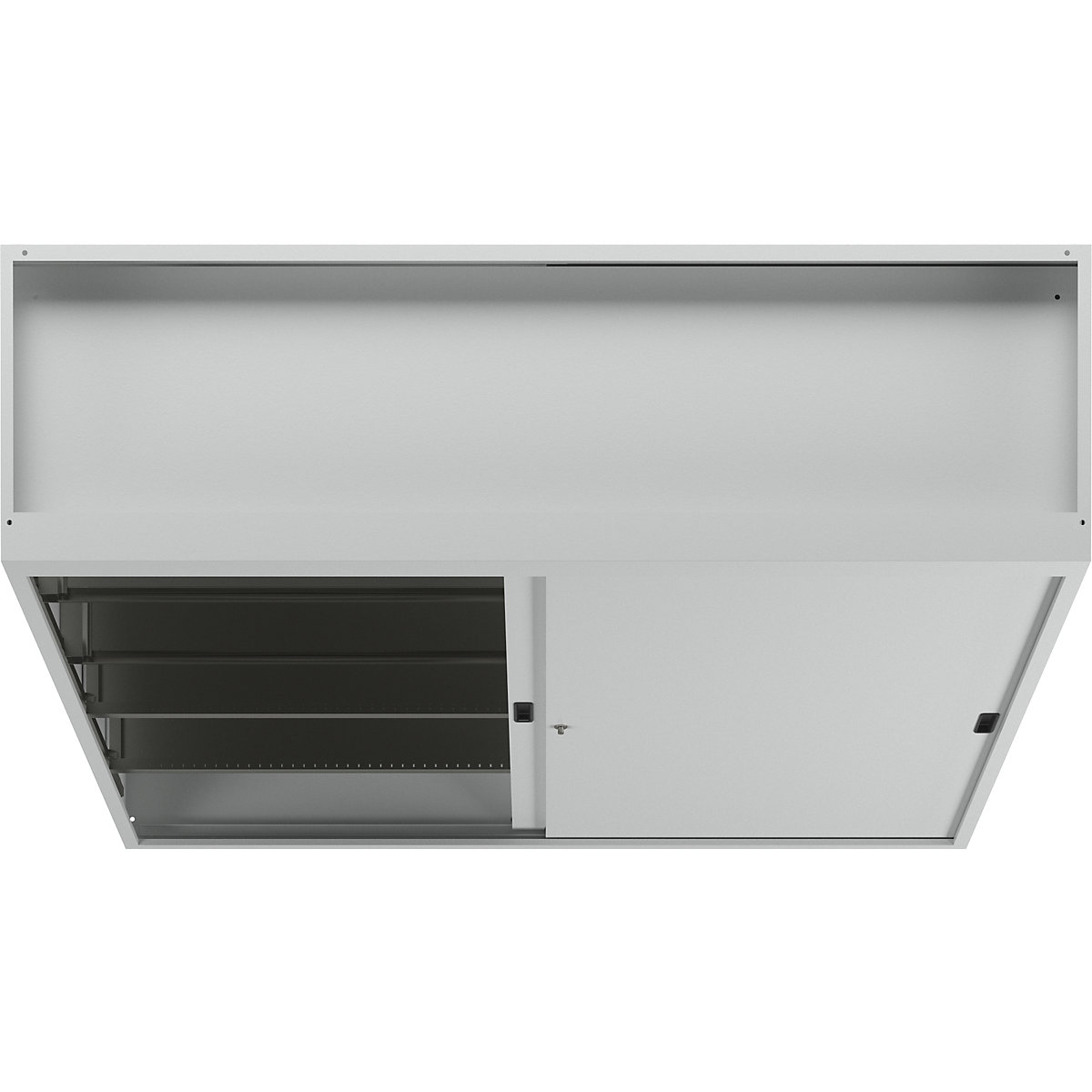 Schiebetürenschrank mit Vollblechtüren LISTA (Produktabbildung 3)-2