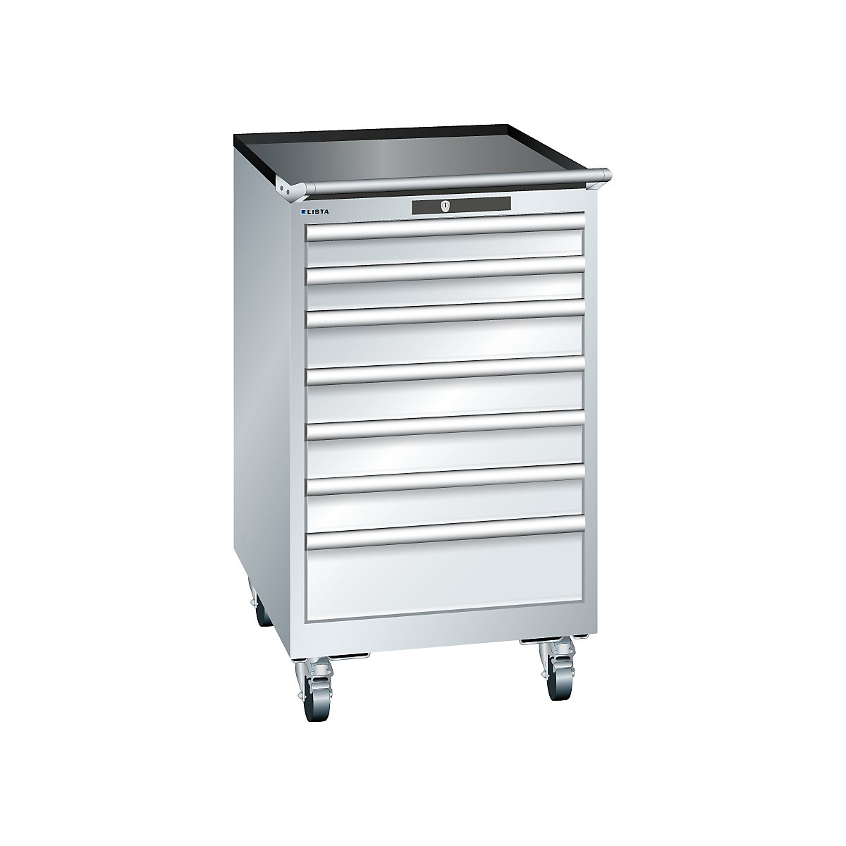 Schubladenschrank, Stahlblech LISTA (Produktabbildung 4)-3