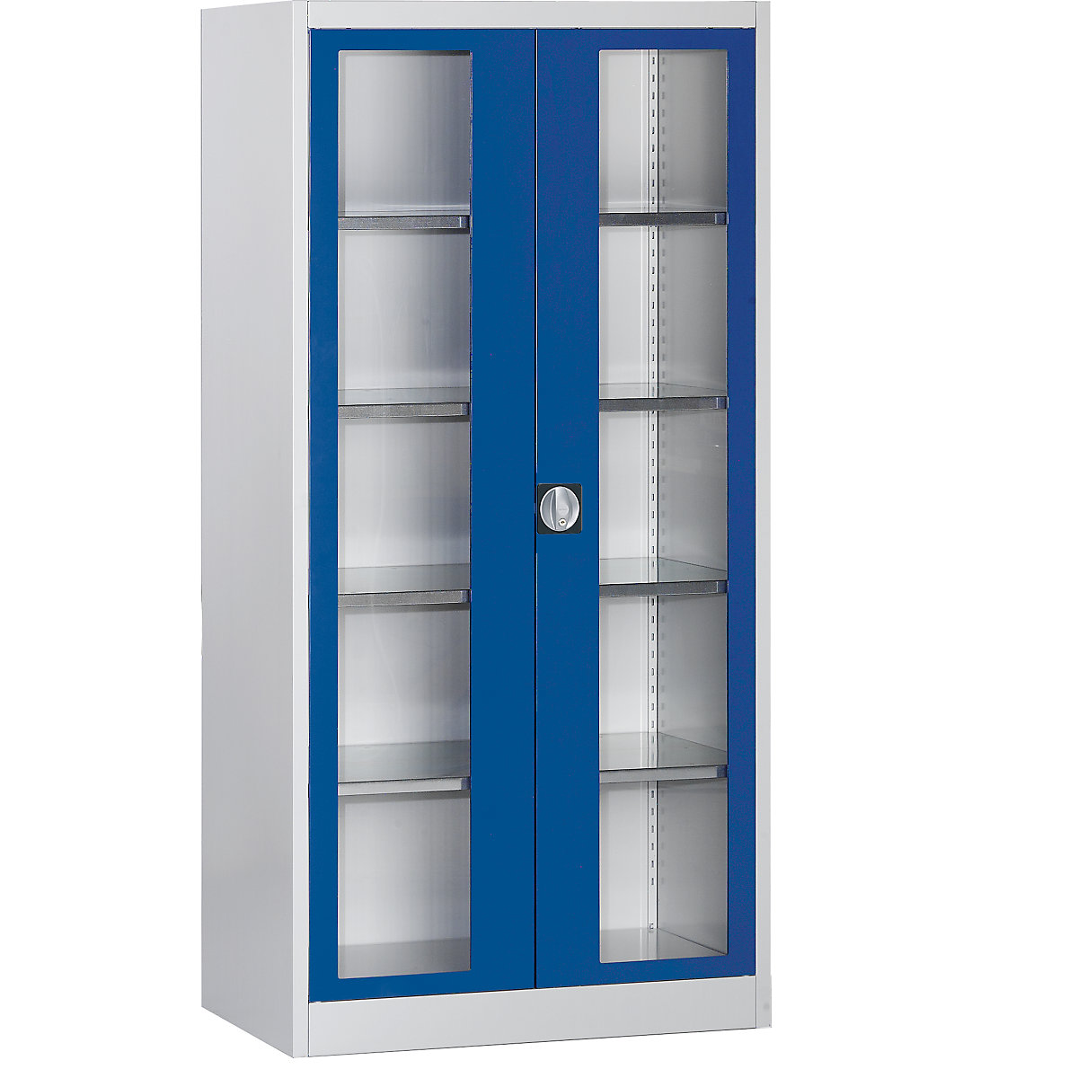 Sichtfenster-Flügeltürschrank mauser (Produktabbildung 2)-1