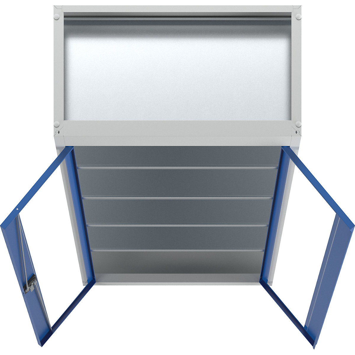 Sichtfenster-Flügeltürschrank mauser (Produktabbildung 8)-7