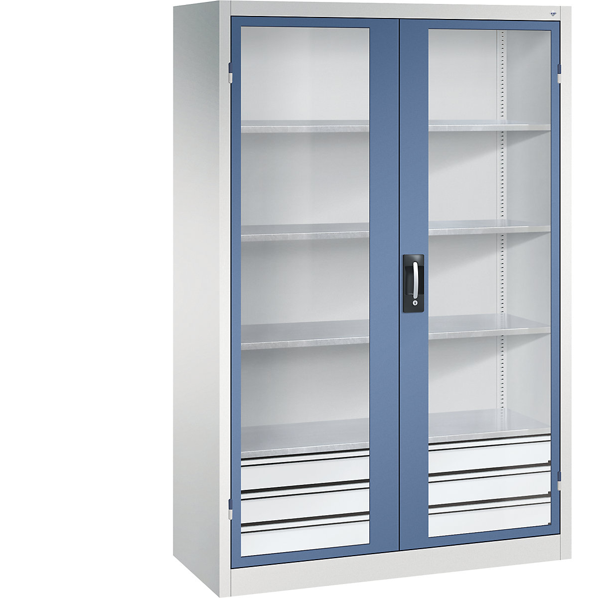 Sichtfenster-Flügeltürschrank C+P (Produktabbildung 2)-1