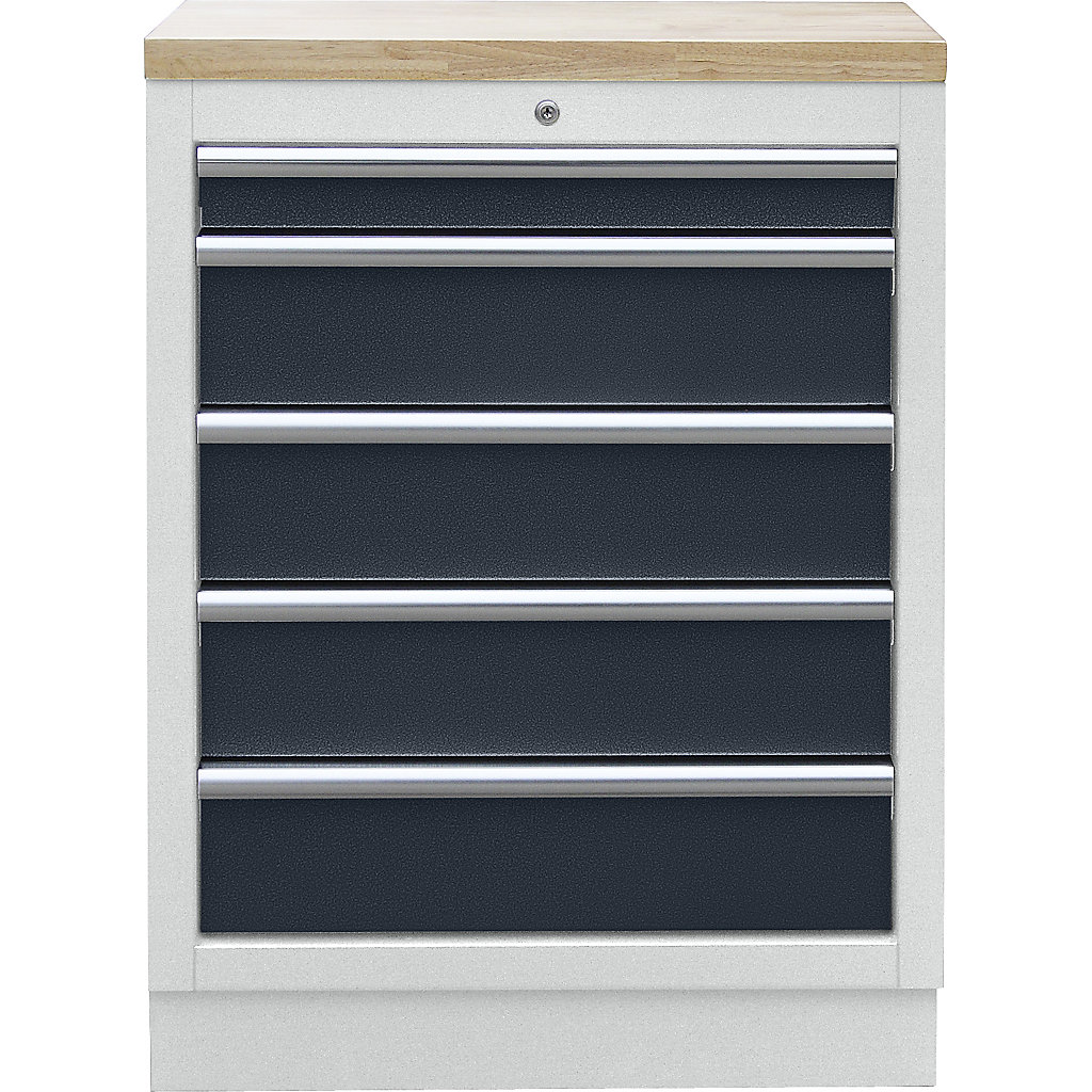 Abfall- und Reinigungs-Unterschrank: HxBxT 910 x 680 x 460 mm | KAISER