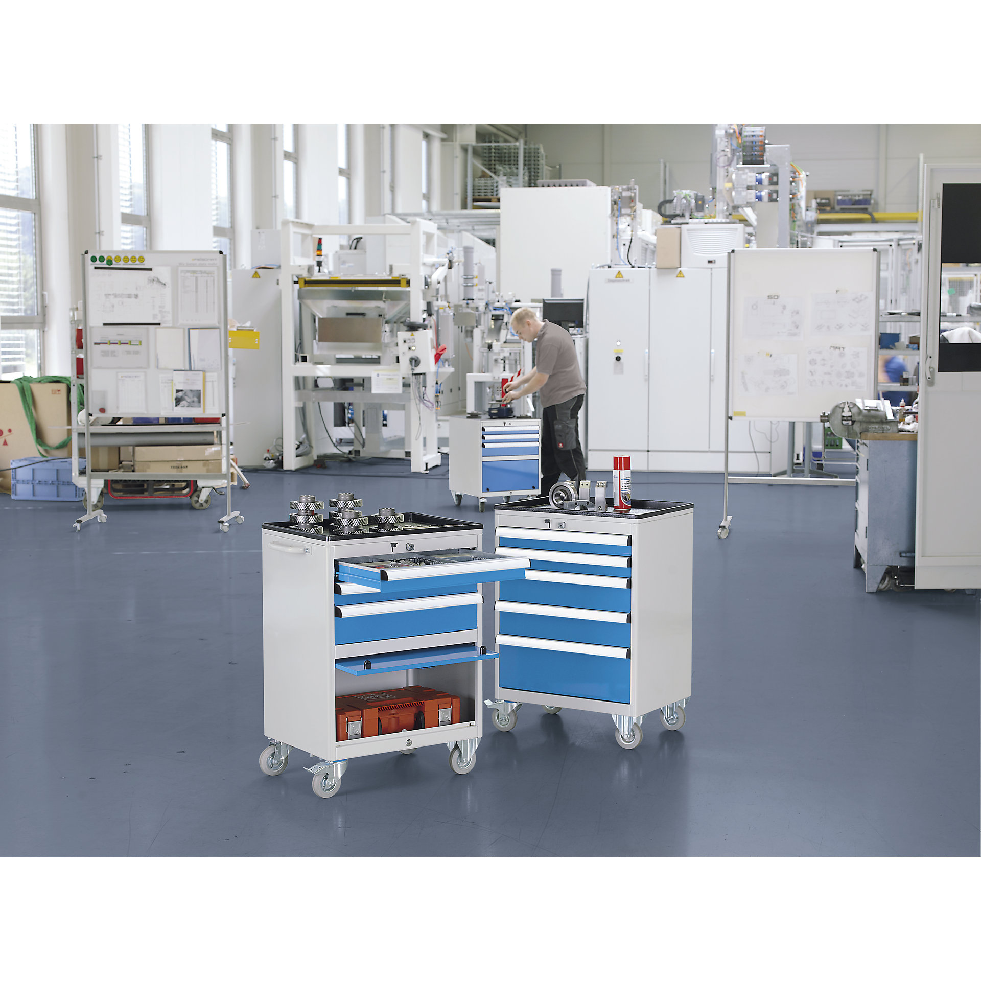 Schubladenschränke, Schubladenordnungssysteme, Schubladenschrank