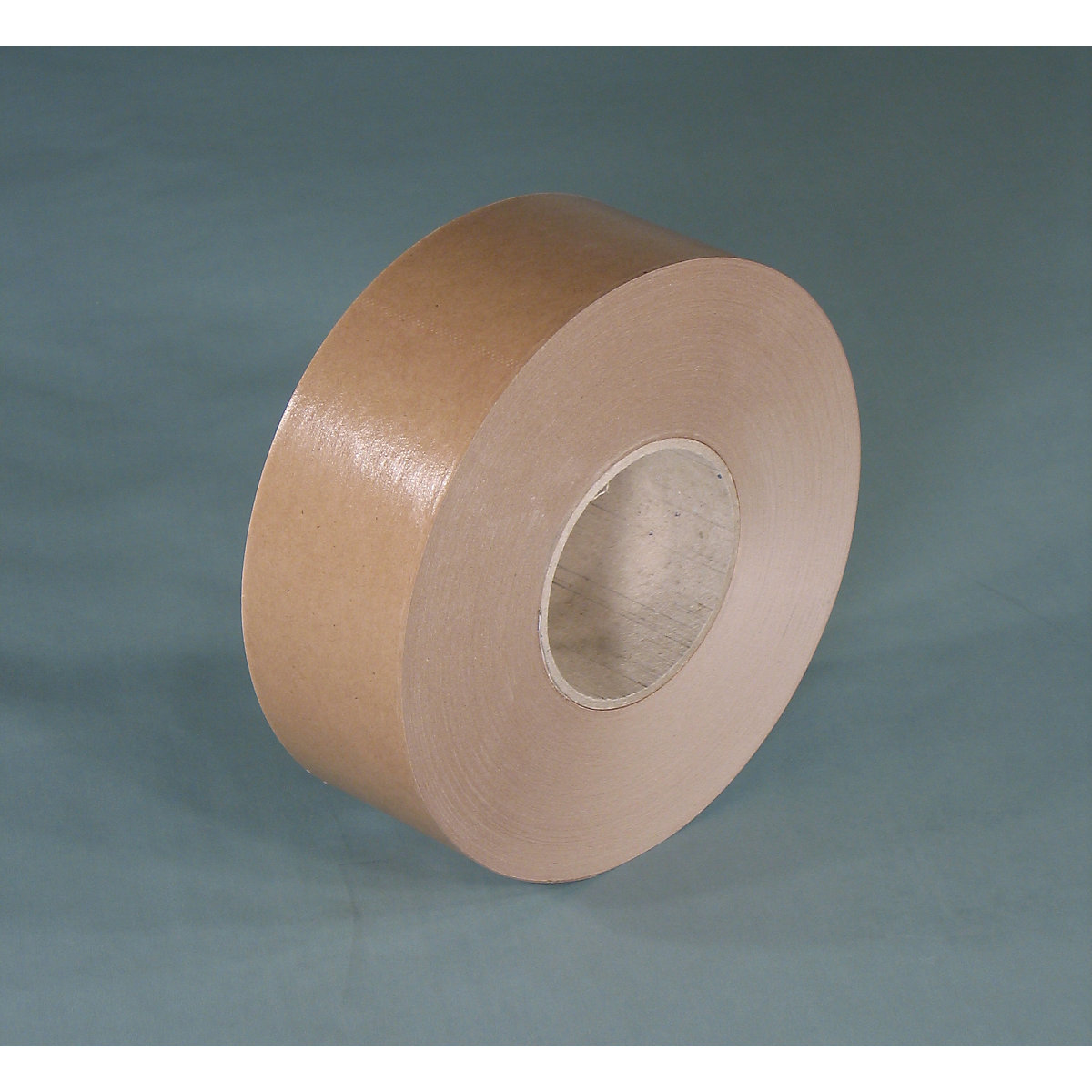 Gummed tape – eurokraft basic, basic model, pack of 12 rolls, brown, tape width 60 mm-4