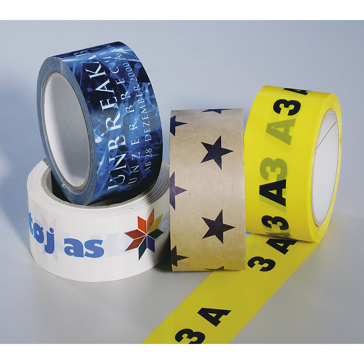 PVC tape with individual print