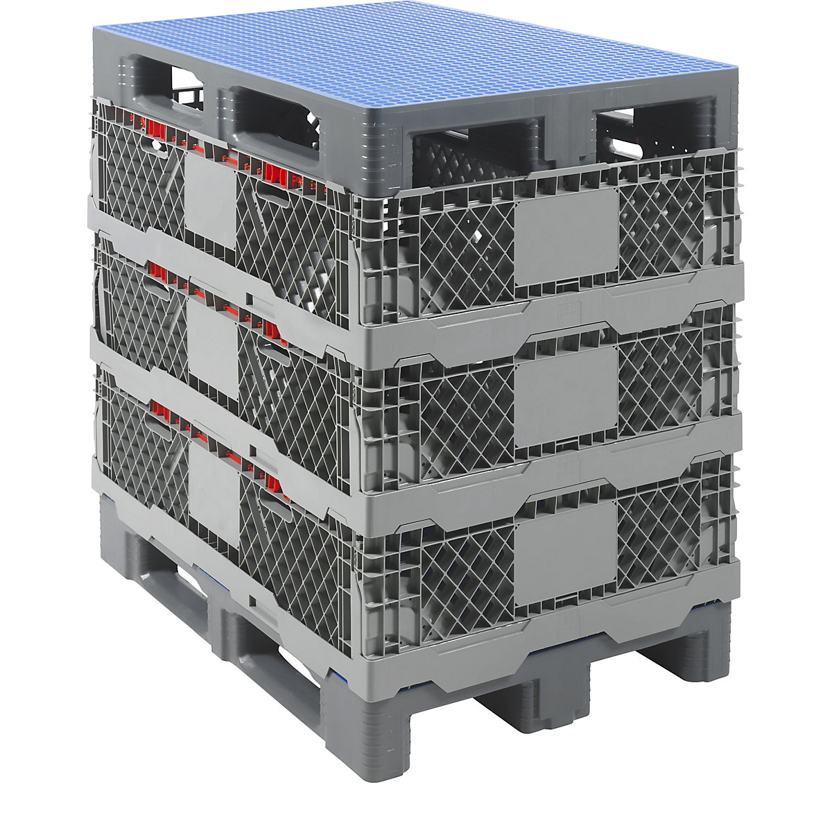 Pallet collar, HDPE, perforated (Product illustration 4)