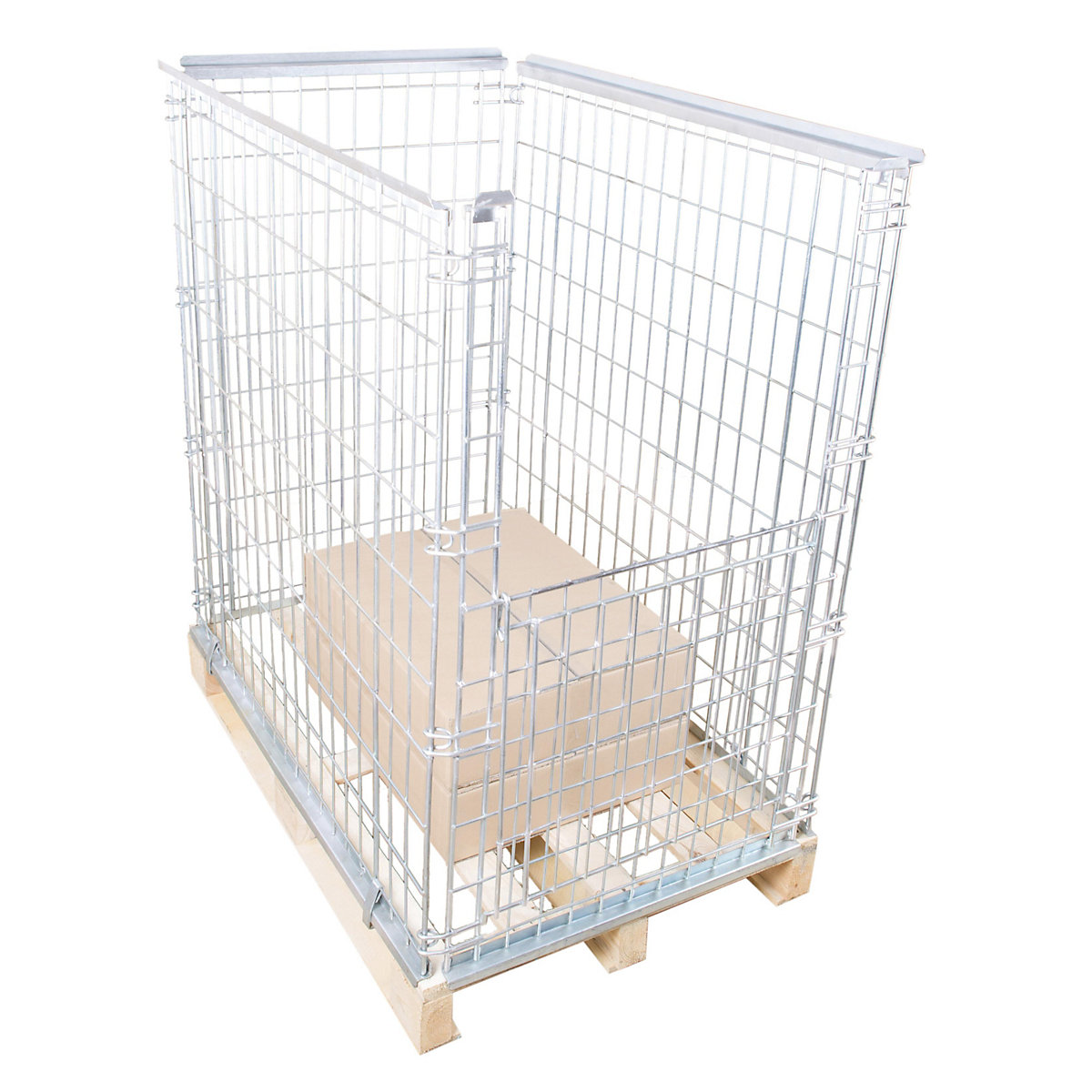 Mesh stacking frame for EURO pallet – ratioform (Product illustration 6)-5