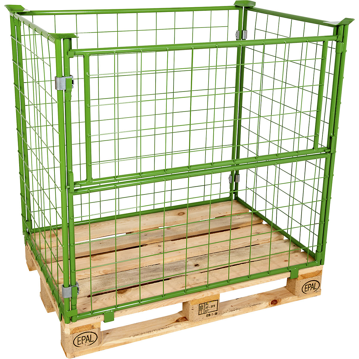 Mesh stacking frame for EUR pallet – ratioform economy (Product illustration 4)-3