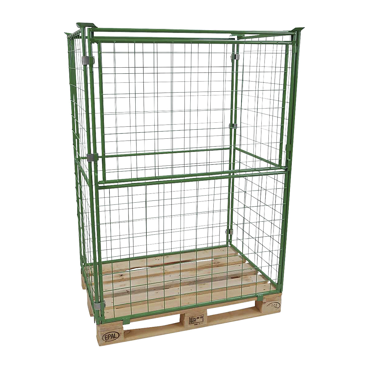 Mesh stacking frame for EUR pallet – ratioform economy