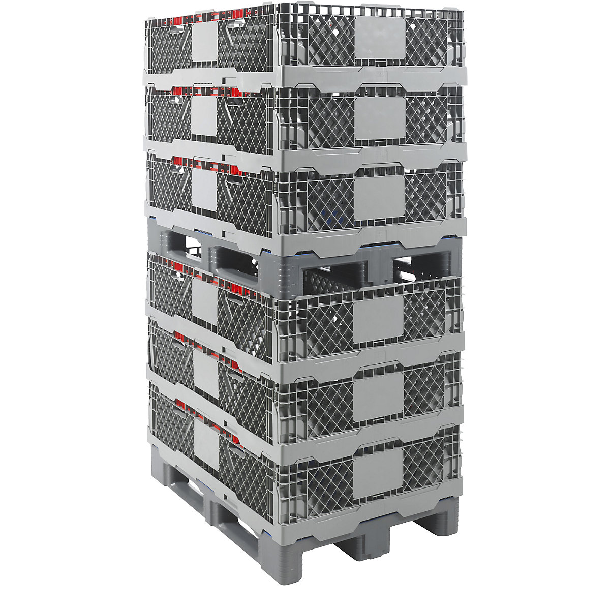 Pallet collar, HDPE, perforated – ratioform (Product illustration 10)-9