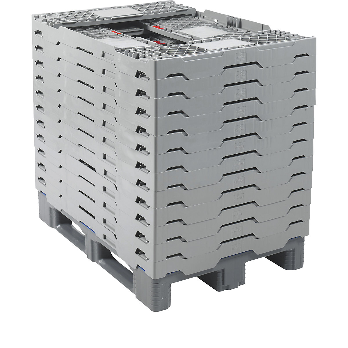 Pallet collar, HDPE, perforated – ratioform (Product illustration 11)-10