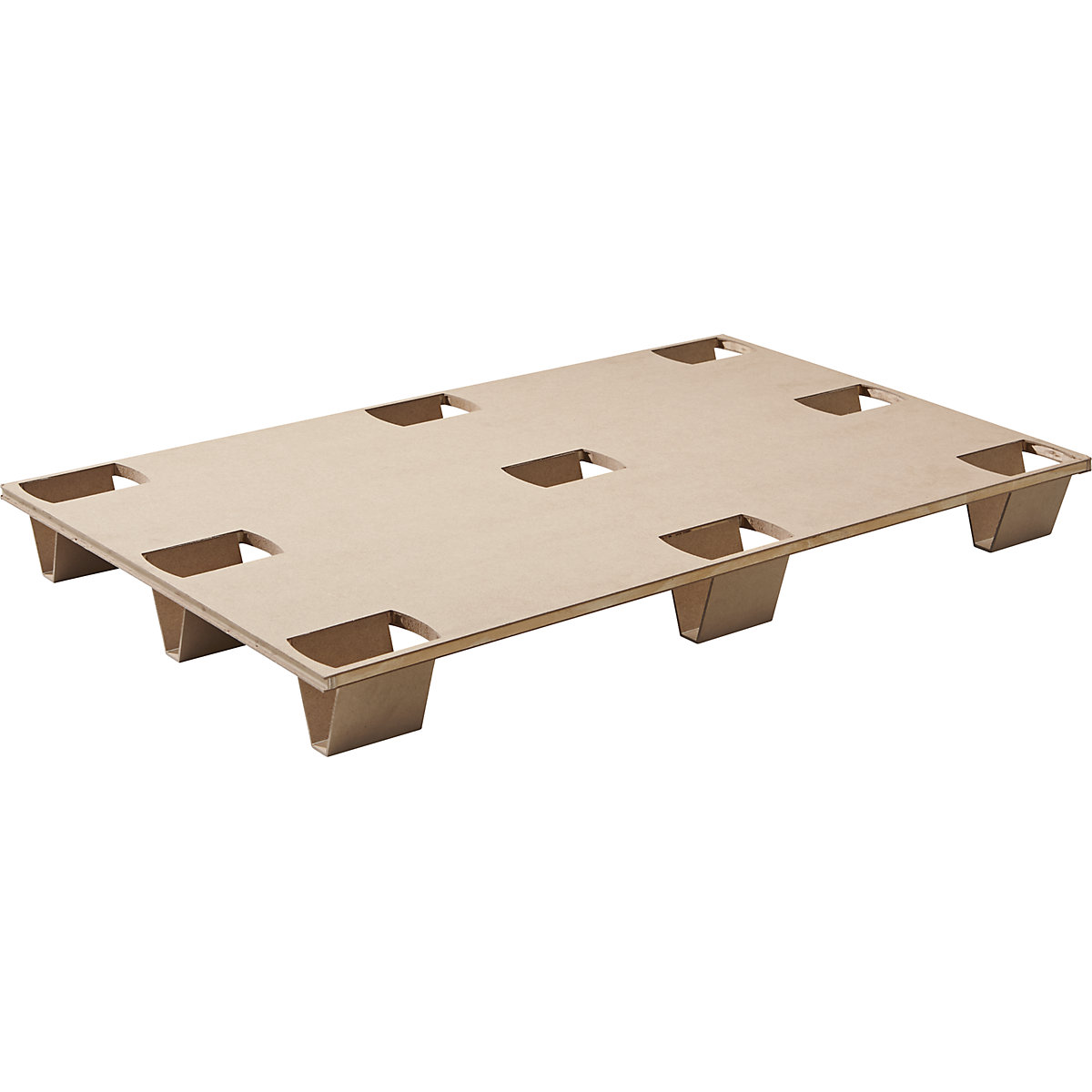 Disposable pallet, pack of 10, made of timber products, 1200 x 800 mm, 5+ packs-1