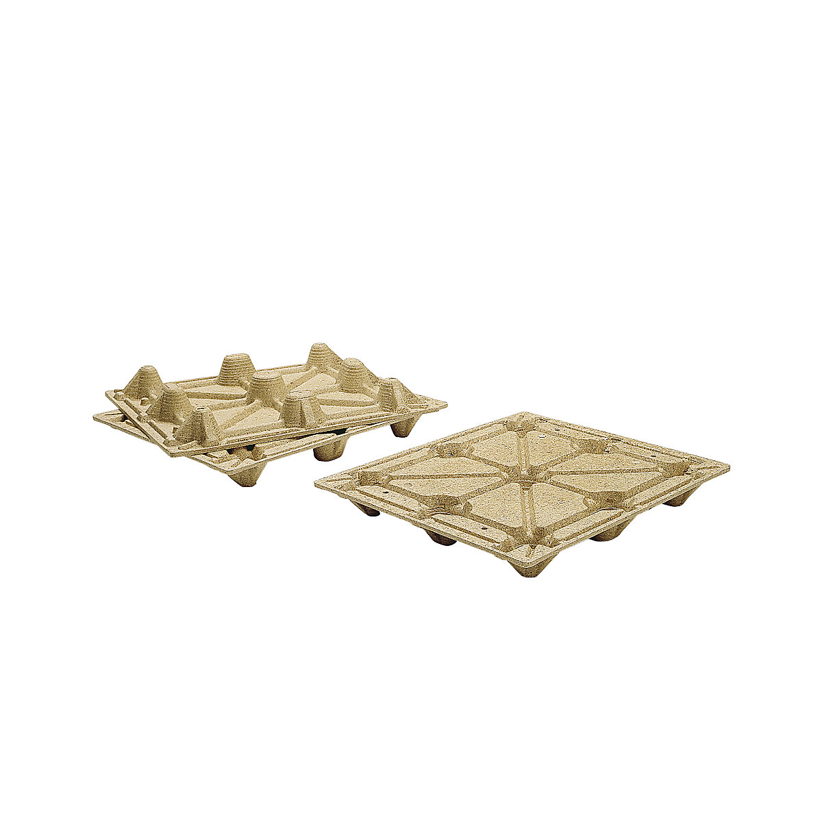 Pallets made of moulded chipboard (Product illustration 2)-1